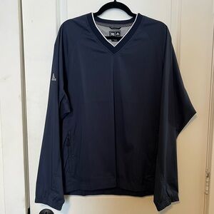 Adidas Men's ClimaProof V-Neck Windbreaker